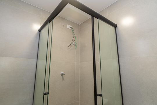 Banheiro da Suíte de apartamento para alugar com 1 quarto, 28m² em Bela Vista, São Paulo