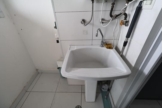 Lavanderia de apartamento à venda com 2 quartos, 68m² em Campestre, Santo André