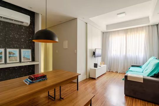 Sala de apartamento para alugar com 3 quartos, 75m² em Morumbi, Piracicaba