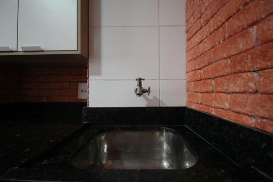Área de Serviço de apartamento para alugar com 1 quarto, 24m² em Panamby, São Paulo