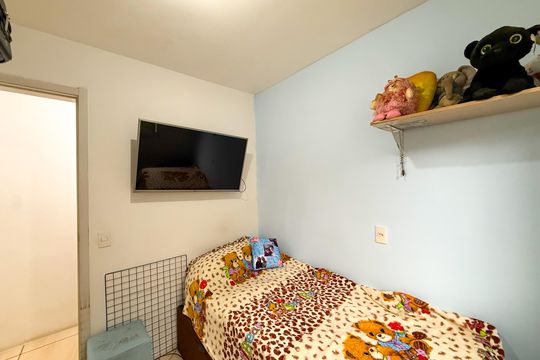 Quarto 2 de apartamento à venda com 1 quarto, 43m² em Parque Nações Unidas, São Paulo