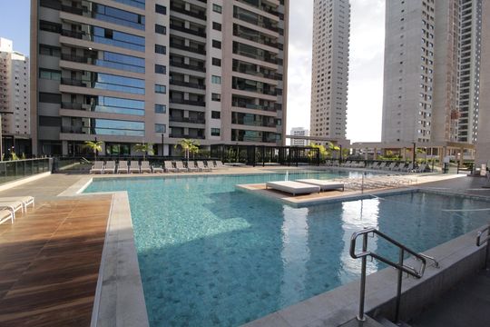 Área comum de apartamento para alugar com 3 quartos, 135m² em Jardim Karaíba, Uberlândia