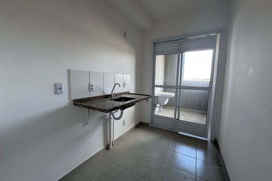 Cozinha de apartamento à venda com 2 quartos, 36m² em Santa Maria, Osasco