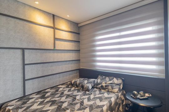 Quarto Suite de apartamento para alugar com 1 quarto, 29m² em Rebouças, Curitiba