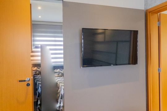 Quarto Suite de apartamento para alugar com 1 quarto, 29m² em Rebouças, Curitiba