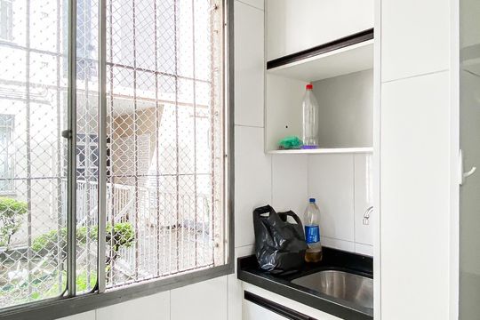 Área de Serviço de apartamento à venda com 2 quartos, 53m² em Jardim Gonzaga, São Paulo