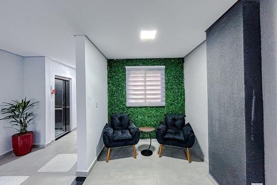 Hall de entrada de apartamento à venda com 2 quartos, 38m² em Vila Azevedo, São Paulo