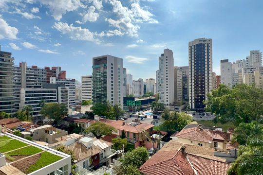 Vista da Varanda de apartamento à venda com 3 quartos, 198m² em Paraíso, São Paulo