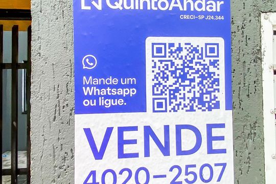 Placa de apartamento à venda com 2 quartos, 38m² em Vila Ré, São Paulo