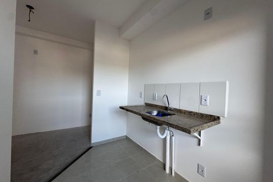 Cozinha de apartamento à venda com 2 quartos, 36m² em Santa Maria, Osasco