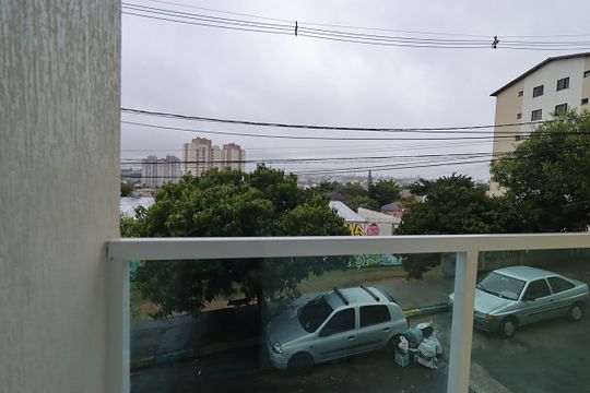 Sacada da Suíte de casa para alugar com 3 quartos, 180m² em Parque Erasmo Assunção, Santo André