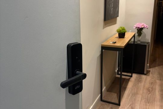 Corredor de apartamento para alugar com 2 quartos, 60m² em Campestre, São Caetano do Sul
