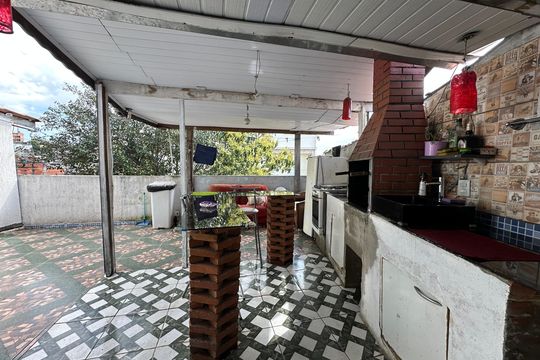 Churrasqueira de casa para alugar com 2 quartos, 82m² em Parque dos Camargos, Barueri