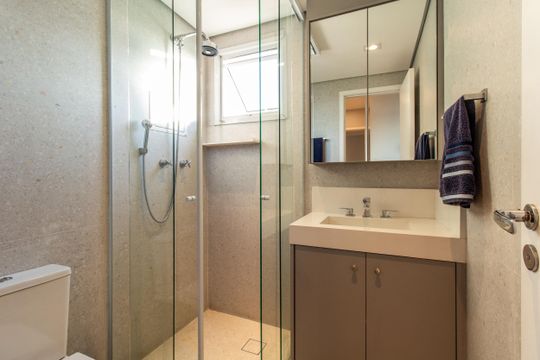 Banheiro de apartamento à venda com 3 quartos, 119m² em Mooca, São Paulo