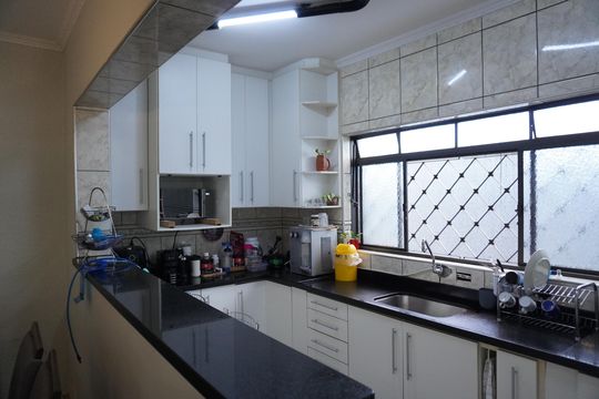 Cozinha de casa para alugar com 2 quartos, 163m² em Parque Novo Mundo, Americana