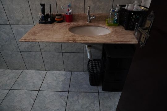 Banheiro da Suíte de casa para alugar com 2 quartos, 163m² em Parque Novo Mundo, Americana