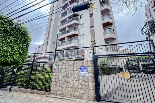 Fachada com Plaquinha de apartamento para alugar com 4 quartos, 90m² em Tatuapé, São Paulo