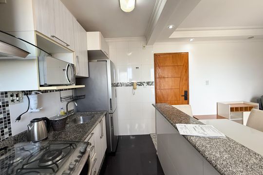 Cozinha e Área de Serviço de apartamento para alugar com 2 quartos, 49m² em Piqueri, São Paulo