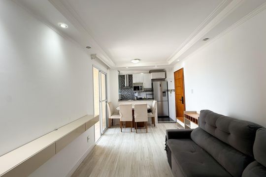 Sala de apartamento para alugar com 2 quartos, 49m² em Piqueri, São Paulo