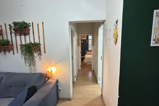 Corredor de apartamento para alugar com 2 quartos, 60m² em Maria da Graça, Rio de Janeiro