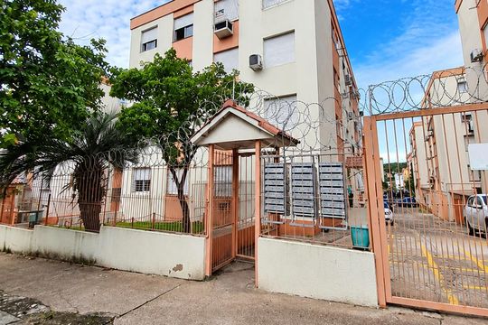 Fachada de apartamento para alugar com 1 quarto, 38m² em Jardim Dona Leopoldina, Porto Alegre