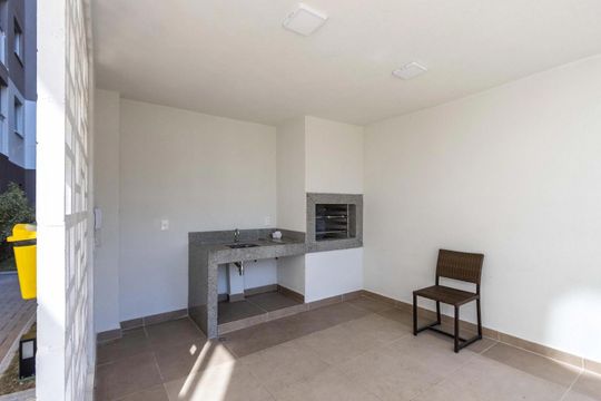 Área comum - Churrasqueira de apartamento para alugar com 2 quartos, 35m² em Parque Industrial Tomas Edson, São Paulo