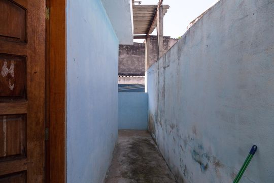 Área externa de casa para alugar com 1 quarto, 42m² em Jardim Sao Domingos, Guarulhos