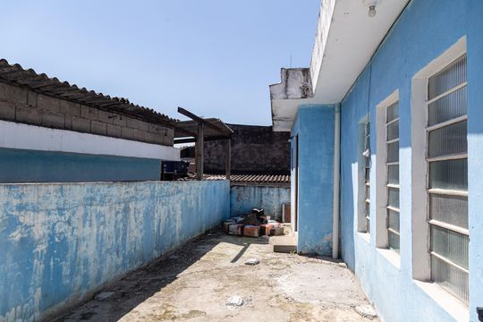 Quintal e Area de Serviço de casa para alugar com 1 quarto, 42m² em Jardim Sao Domingos, Guarulhos