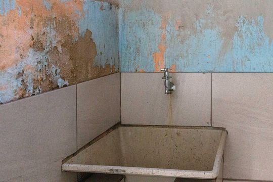 Quintal e Area de Serviço de casa para alugar com 1 quarto, 42m² em Jardim Sao Domingos, Guarulhos