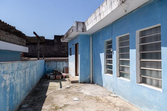 Quintal e Area de Serviço de casa para alugar com 1 quarto, 42m² em Jardim Sao Domingos, Guarulhos