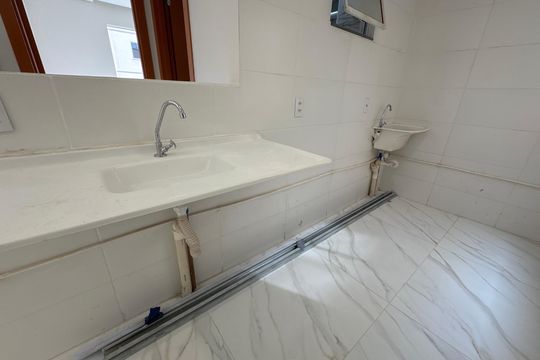 Cozinha de apartamento para alugar com 2 quartos, 48m² em Granja Viana, Cotia