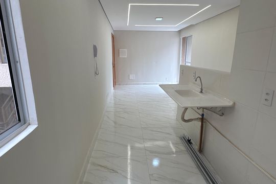 Cozinha de apartamento para alugar com 2 quartos, 48m² em Granja Viana, Cotia
