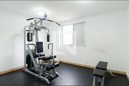 Área comum - Academia de apartamento para alugar com 2 quartos, 59m² em Assunção, São Bernardo do Campo