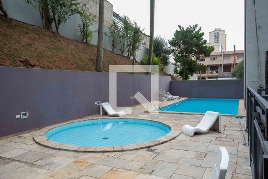 Área comum - Piscina de apartamento para alugar com 2 quartos, 59m² em Assunção, São Bernardo do Campo