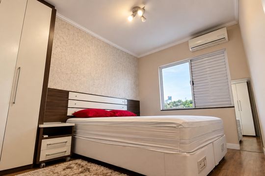 Quarto de apartamento para alugar com 2 quartos, 60m² em Ponte do Imaruim, Palhoça