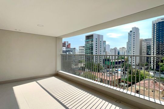 Varanda gourmet de apartamento à venda com 3 quartos, 198m² em Paraíso, São Paulo