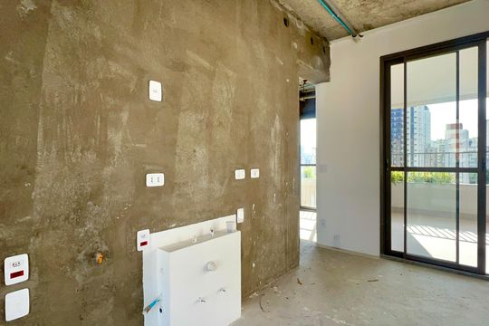 Cozinha de apartamento à venda com 3 quartos, 198m² em Paraíso, São Paulo