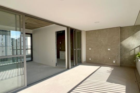 Varanda gourmet de apartamento à venda com 3 quartos, 198m² em Paraíso, São Paulo