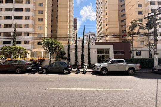 Fachada do Prédio de apartamento para alugar com 2 quartos, 64m² em Setor Bueno, Goiânia