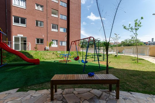 Área comum - Playground de apartamento para alugar com 2 quartos, 38m² em Jardim Bandeirantes, São Paulo