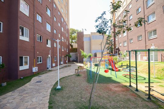 Área comum - Playground de apartamento para alugar com 2 quartos, 38m² em Jardim Bandeirantes, São Paulo
