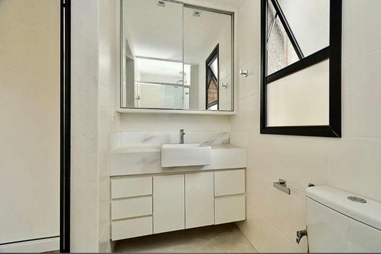 Banheiro Suíte de apartamento à venda com 2 quartos, 63m² em São Pedro, Belo Horizonte