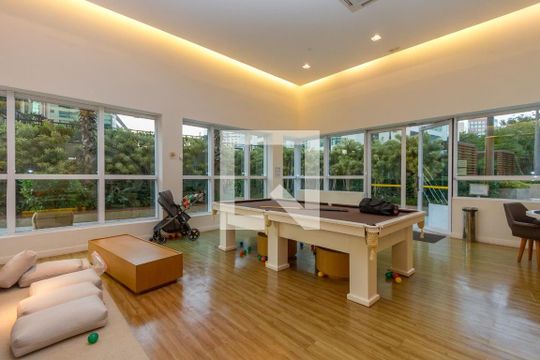 Sala de jogos  de apartamento para alugar com 2 quartos, 135m² em Cidade Monções, São Paulo