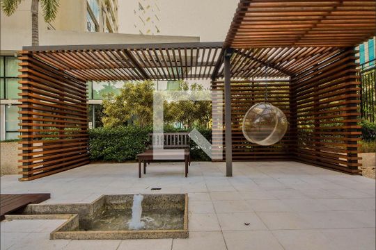 Área comum de apartamento para alugar com 2 quartos, 135m² em Cidade Monções, São Paulo