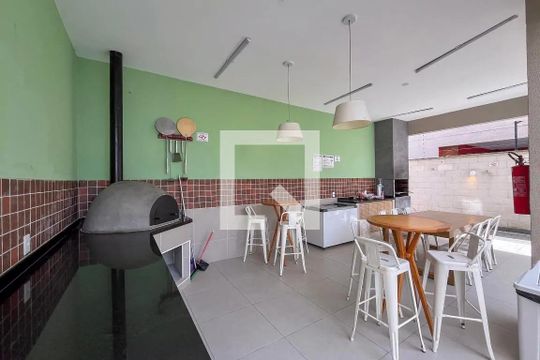 Área comum - Churrasqueira de apartamento para alugar com 2 quartos, 38m² em Parque Bristol, São Bernardo do Campo