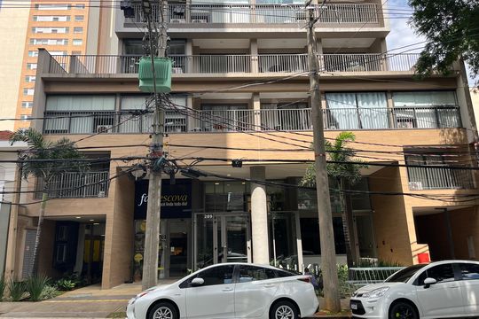 Fachada do Prédio de kitnet/studio à venda com 1 quarto, 24m² em Barra Funda, São Paulo