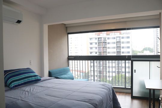 Quarto de kitnet/studio à venda com 1 quarto, 24m² em Barra Funda, São Paulo