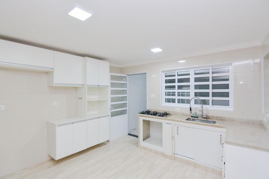 Cozinha de casa para alugar com 2 quartos, 65m² em Residencial Parque Cumbica, Guarulhos