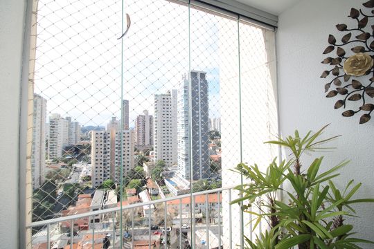 Varanda de apartamento à venda com 2 quartos, 80m² em Chora Menino, São Paulo
