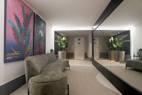 Área Comum - Lounge Recepção de apartamento para alugar com 2 quartos, 54m² em Farroupilha, Porto Alegre